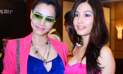 Những bộ trang phục color block đẹp nhất năm qua của Sao Việt