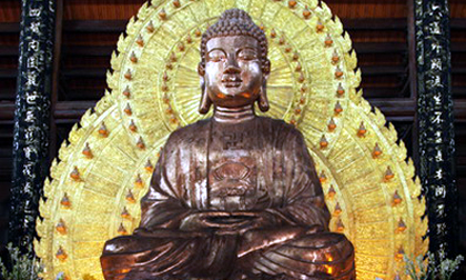 Ngôi chùa có tượng bằng gỗ nguyên khối nhất Việt Nam