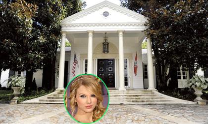Taylor Swift mua nhà biếu bố mẹ