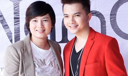 Thuý Vinh "vác bụng bầu" đến ra mắt album của Nam Cường