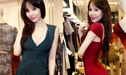 Ngọc Bích “vô tư” khoe vòng một căng tràn