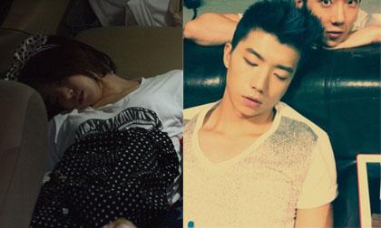 Khoảnh khắc sao "gà vịt" ngay trong lúc làm việc