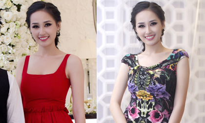 Mai Phương Thúy thay váy nhanh "chóng mặt" trong một đêm tiệc
