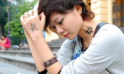 Giới trẻ mê mẩn trào lưu xăm hình 'cute'