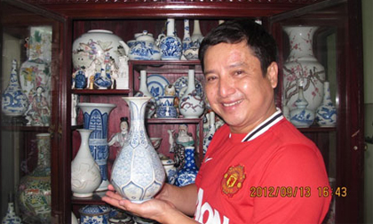 Danh hài Chí Trung và thú chơi đồ cổ