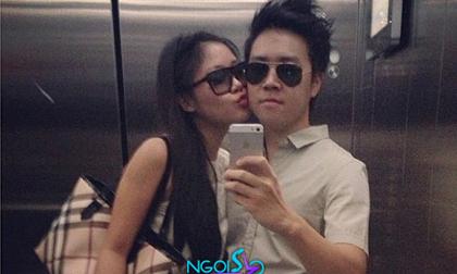 Văn Mai Hương "tình tứ" với Lê Hiếu trong thang máy
