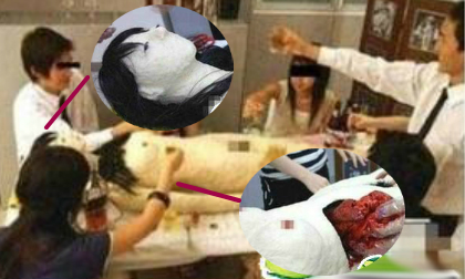 Biến thái với bữa tiệc cơ thể phụ nữ ở Nhật