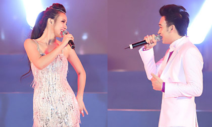 Vy Oanh nóng bỏng bên Dương Triệu Vũ