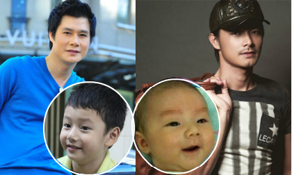 Khi nhóc tì là "bản sao" y chang bố