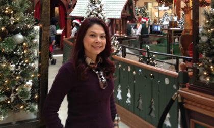 Thanh Thảo xinh tươi đón Giáng sinh sớm