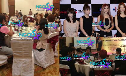 Độc quyền: Lộ ảnh T-ara, Infinite và TEEN TOP dùng bữa tối