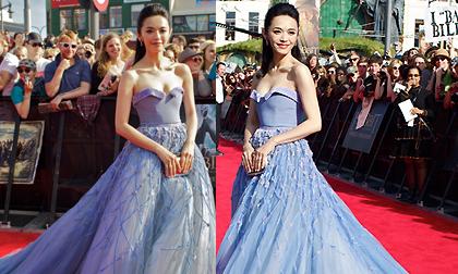 Diêu Thần gây chú ý với cặp tai nhọn trên thảm đỏ