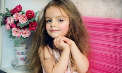 Ngắm hình ảnh cực đáng yêu của ‘siêu mẫu nhí’ Milana Kurnikov