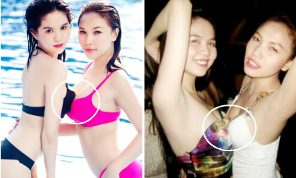 "Phát sốt" với chuyện "cụng" vòng một của sao Việt