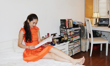 Nhà giản đơn của người đẹp Pear Hà