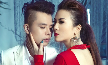 Yến Nhi rạng rỡ sắc xanh đỏ quyến rũ Trịnh Thăng Bình