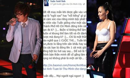 Bùi Anh Tuấn "đáp trả" lời nhận xét của HLV Thu Minh?