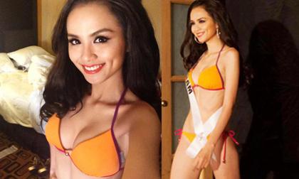 Nhật ký HHHV 2012: Diễm Hương mặc bikini, tự tin phỏng vấn riêng với BGK