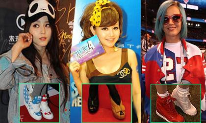 Mỹ nhân thế giới tranh nhau đi giày "cọc cạch"