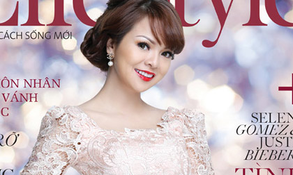 Mc Ruby Anh Phạm đẹp quyến rũ trên bìa tạp chí