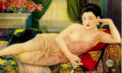 Phụ nữ Thượng Hải xưa đã "phóng khoáng khoe" vòng một