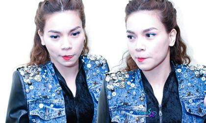 Cận cảnh khoảnh khắc "bặm môi, lè lưỡi" đáng yêu của Hà Hồ