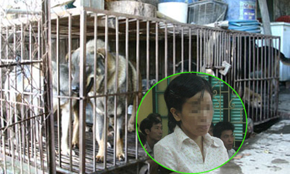 Người vợ bị chồng nhốt chung với 7 con chó