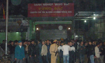 Lại cướp tiệm vàng, giết người dã man