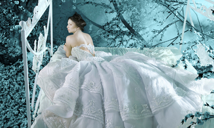 Ngắm bộ ảnh váy cưới đẹp như mơ