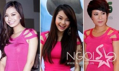 22 Sao Việt ồ ạt đụng hàng váy hồng dễ thương