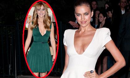 Bồ của CR7 đọ áo hở ngực với diễn viên Hunger Games