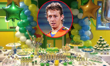 Tiệc sinh nhật phong cách Brazil của con trai 'sao' Liverpool