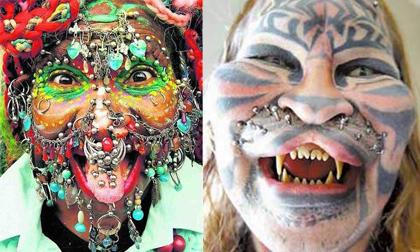 Những khuôn mặt gớm ghiếc nhất thế giới