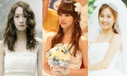 Sao Hàn nào mặc váy cô dâu đẹp nhất?