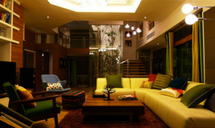 Villa hai tầng của nàng Park Ha xinh đẹp