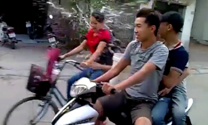 Khi giới trẻ nghiện quay clip sốc