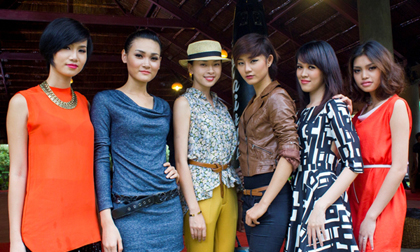 Ngô Thanh Vân cùng dàn chân dài Vietnam's Next Top đọ dáng