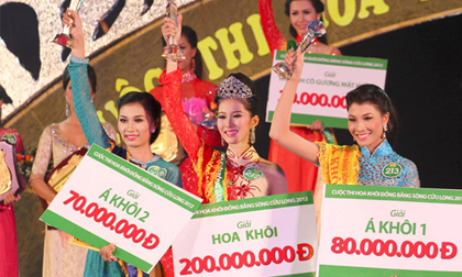 Đặng Thu Thảo đăng quang Hoa Khôi đồng bằng 2012