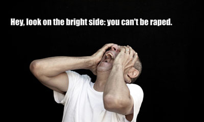 Quý ông bị... hiếp