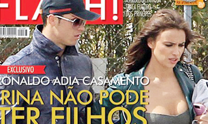 CR7 hoãn cưới vì Irina không thể sinh con