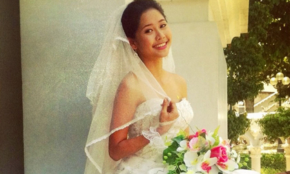 Tường Vi khoe ảnh cưới cực xinh