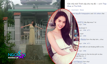 Ngọc Trinh bất ngờ khoe ảnh nhà mới xây tại Trà Vinh