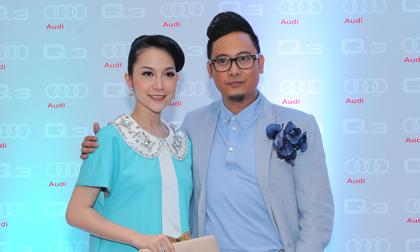 Kệ bụng bầu, Linh Nga đi giày cao gót, mặc xinh đẹp đến mừng NTK Võ Việt Chung