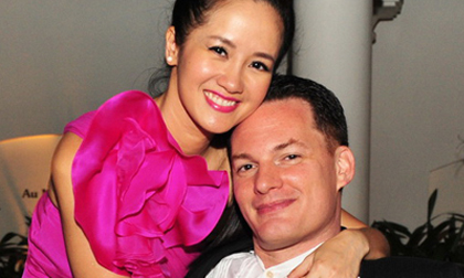 Hồng Nhung đưa hai con sinh đôi về Việt Nam