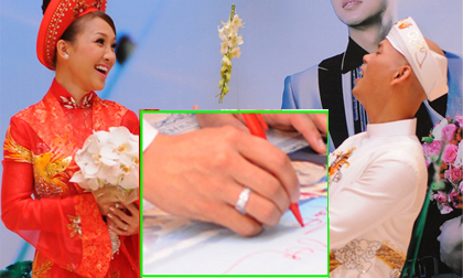 Những chiếc nhẫn cưới tuyệt đẹp của Sao Việt