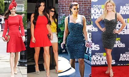 Kim Kardashian lên ngôi "Nữ hoàng đụng hàng" khắp Hollywood