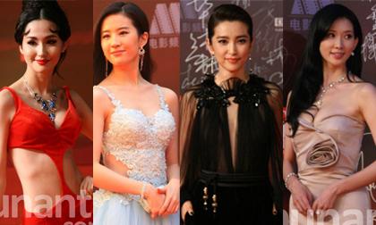 Mỹ nhân Hoa ngữ đua nhau đọ độ sexy trên thảm đỏ