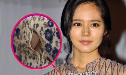 Han Ga In sơ sểnh 'lộ hàng' tại Bế mạc LHP Thượng Hải