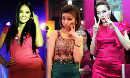 Sao Việt sai lầm chọn váy lộ bụng to