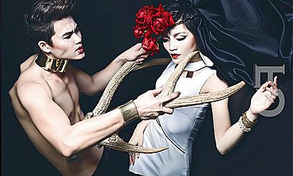 Siêu mẫu Lê Kiên Định 'tô son' quyến rũ người đẹp